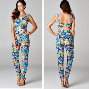 Floral Jumpsuit